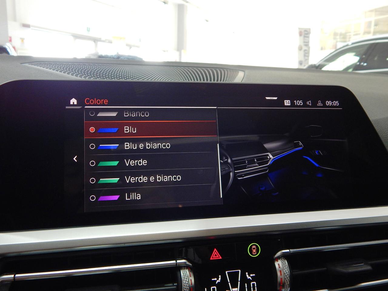 BMW 320 d Touring MSport Aut. TETTO-NAVI-PELLE-RADAR-LED