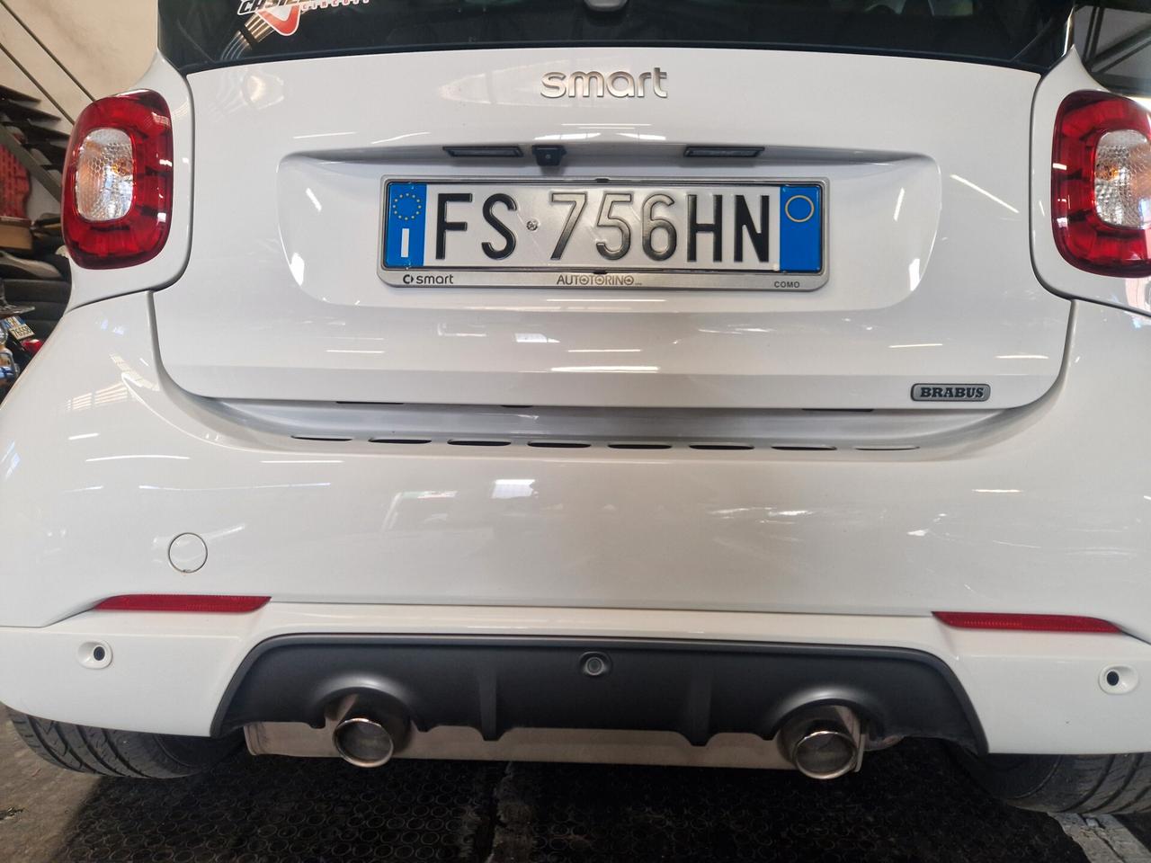 Brabus xclusive total white 77000km garanzia strafull