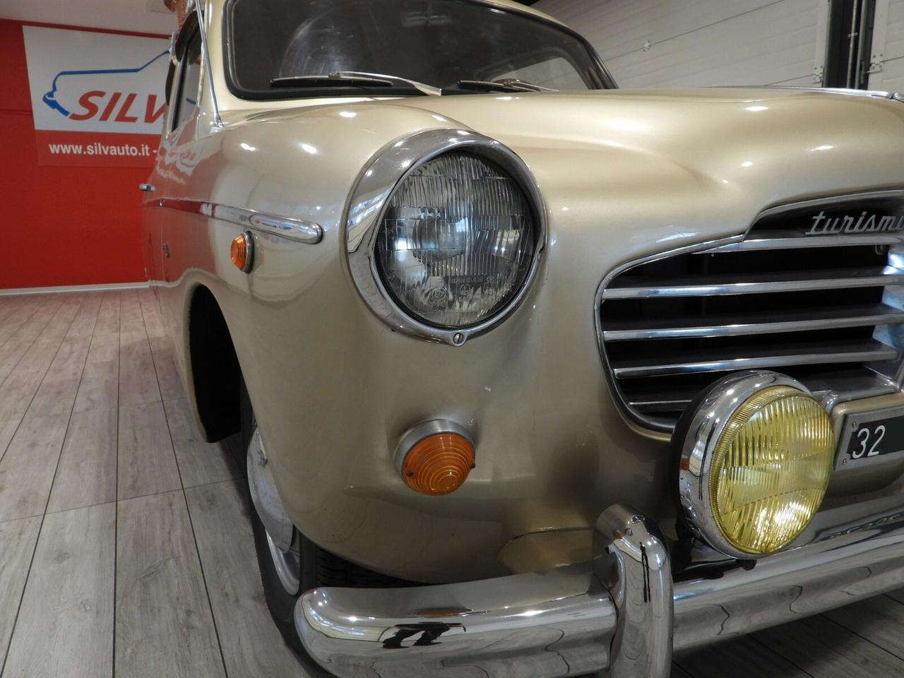 FIAT 1100 103 TV (TURISMO VELOCE) GIARDINETTA VIOTTI CAMBIO AL VOLANTE ”COUNTRY CLUB ST. MORITZ SINCE 1956” (1954)