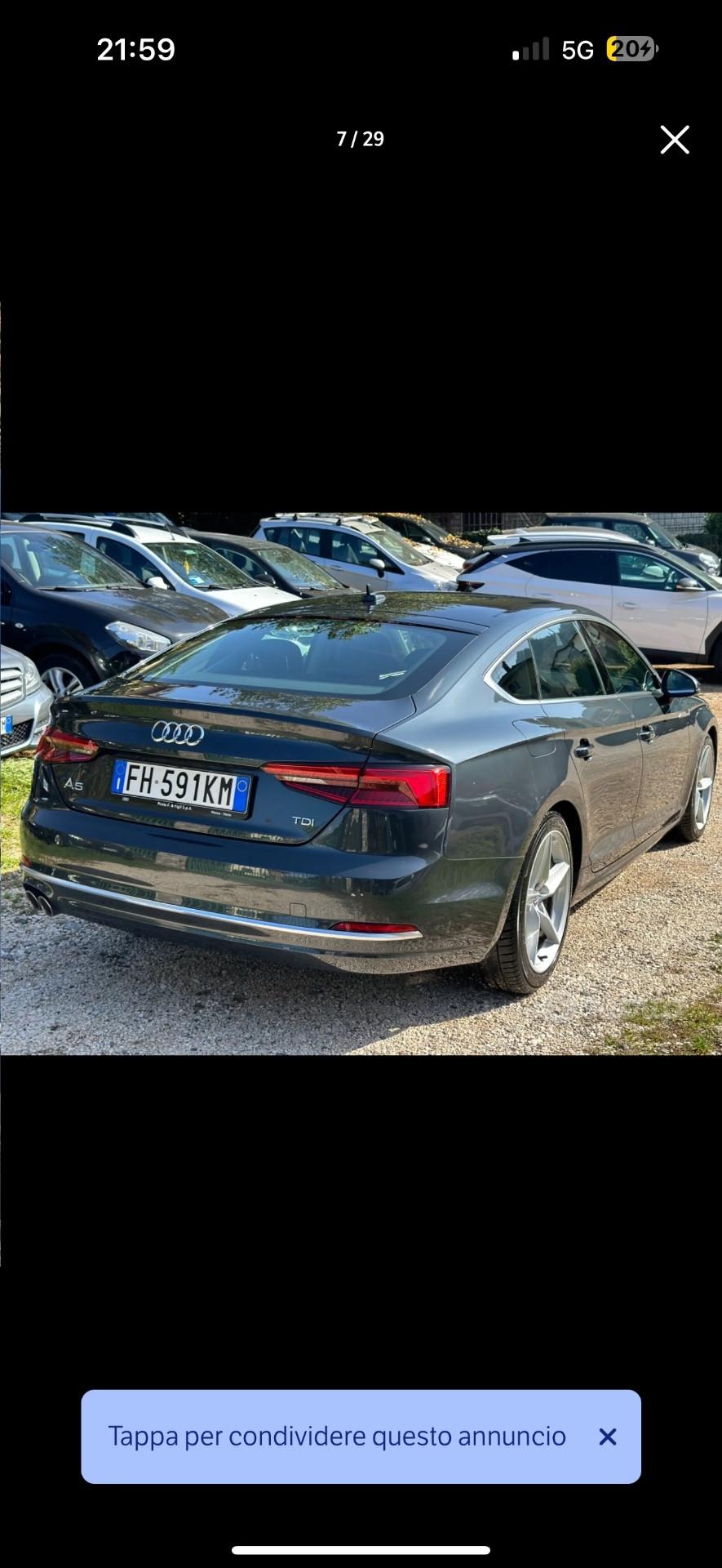 Audi A5 2.0 TDI 190 CV ultra Sport