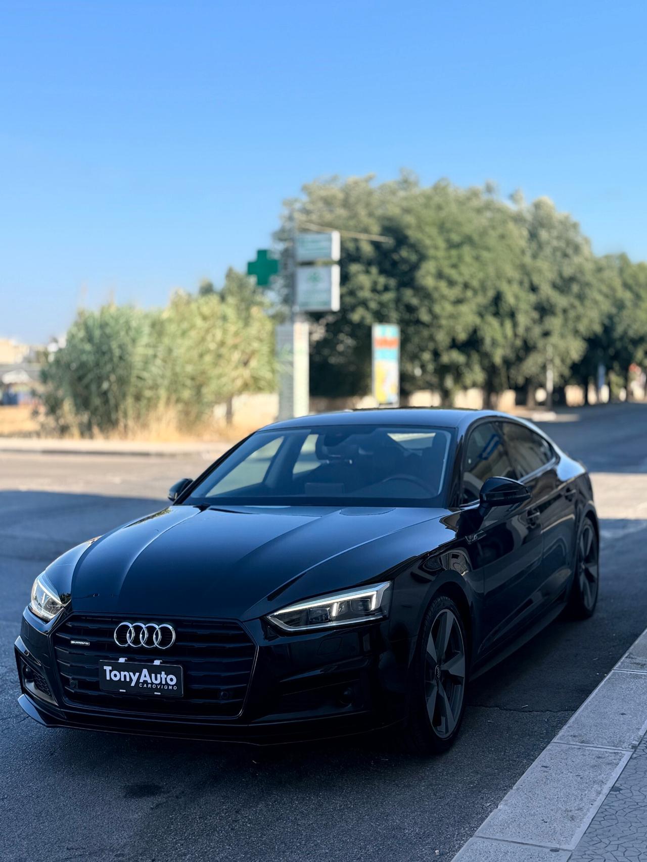 Audi A5 SPORTBACK 2.0 tdi S line edition TOTAL BLACK quattro s-tronic VIRTUAL COCKPIT,ANDROID AUTO,NAVI,APPL