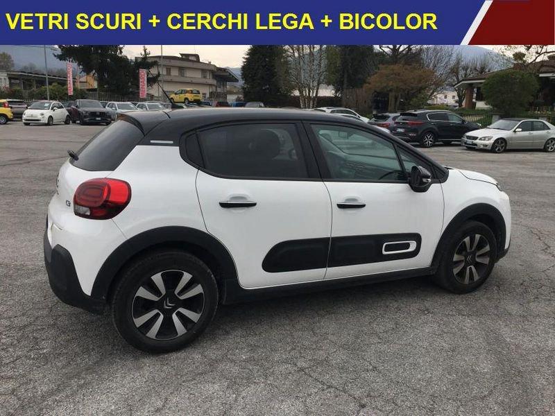 Citroën C3 PureTech 83 S&S Shine CERCHI LEGA + VETRI SCURI