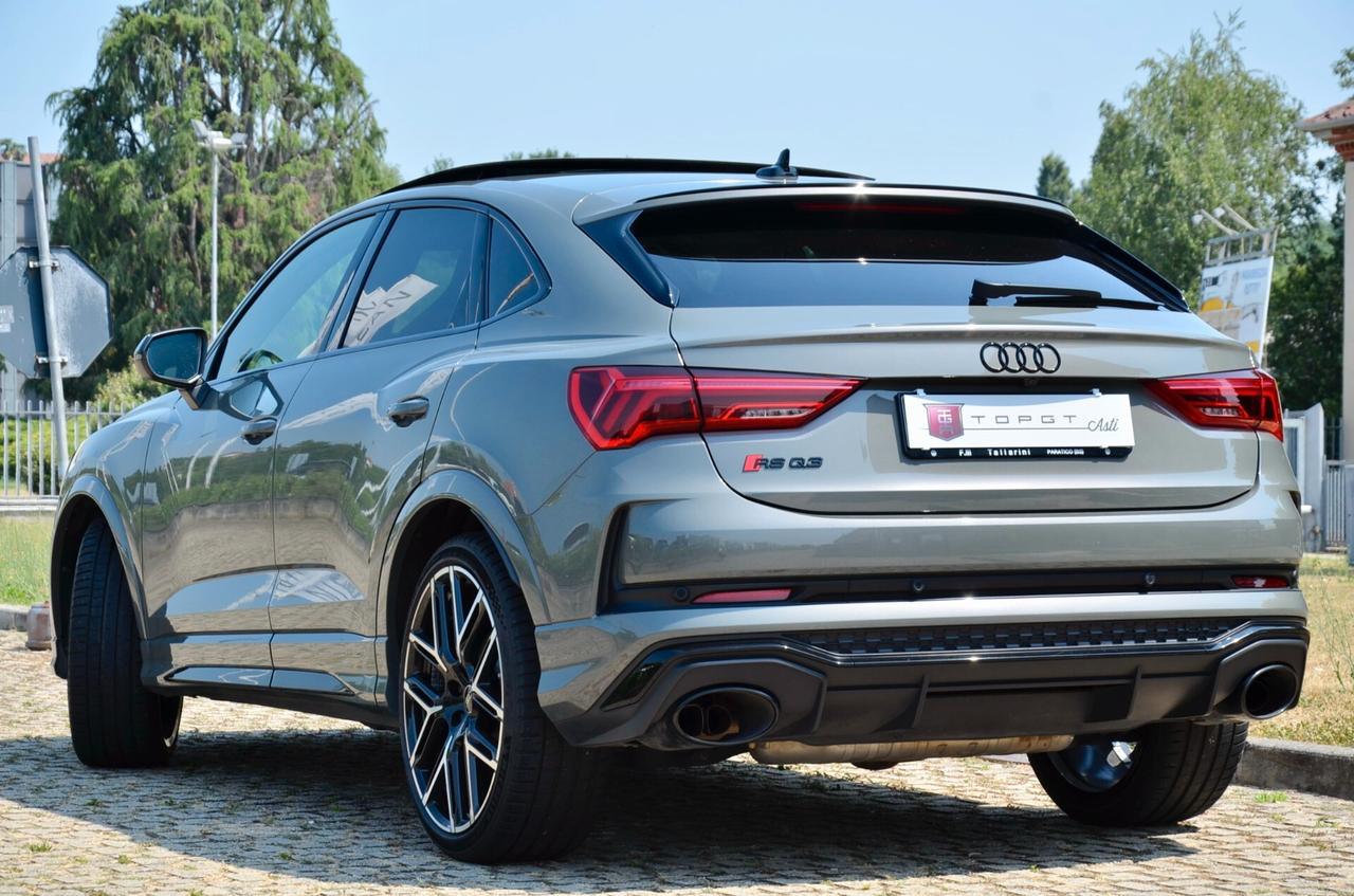 AUDI RSQ3 SPORTBACK 2.5 EDITION 10 YEARS QUATTRO 400cv S-TRONIC, BOLLO E SUPER 4/27, SERVICE AUDI, CARBOCERAMICA, TETTO, SEDILI CARBONIO, MATRIX, HI-FI SONOS, PERMUTE