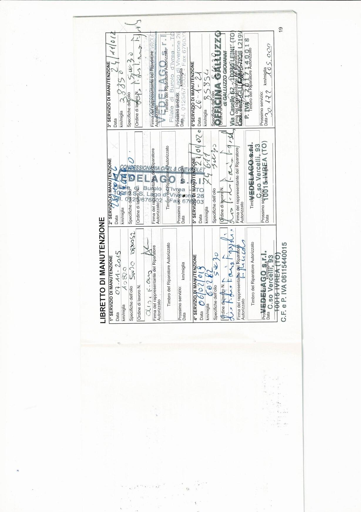 Chevrolet Trax 1.7 diesel AWD Distribuzione fatta