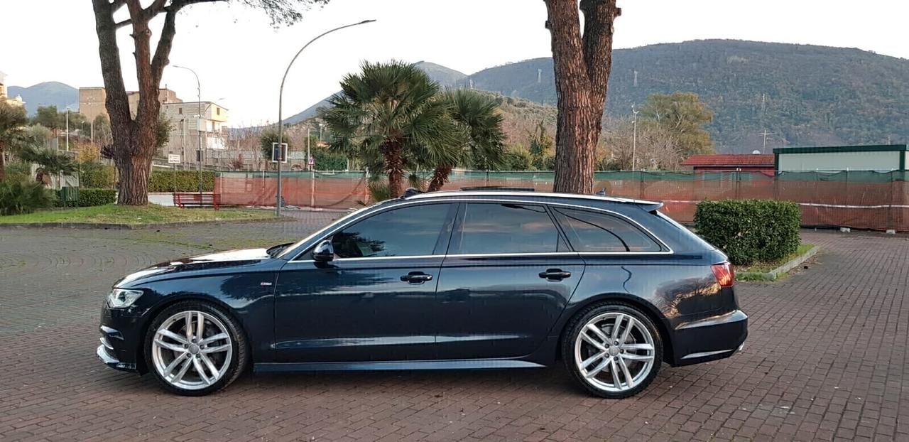 Audi A6 Avant 3.0 TDI 272 CV quattro S tronic s-line,tetto apribile,interni in pelle ghiaccio,fari led bixeno,,cerchi da 20,navigatore ,full optional