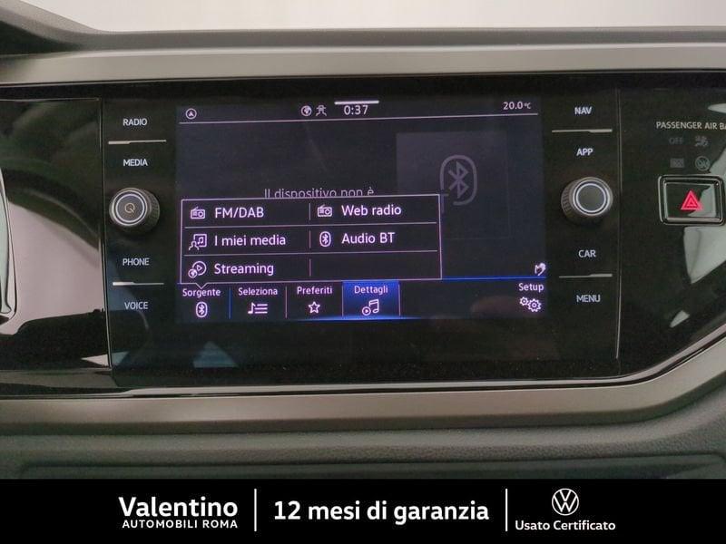 Volkswagen Polo 1.0 EVO 80 CV 5p. Comfortline BlueMotion Technology