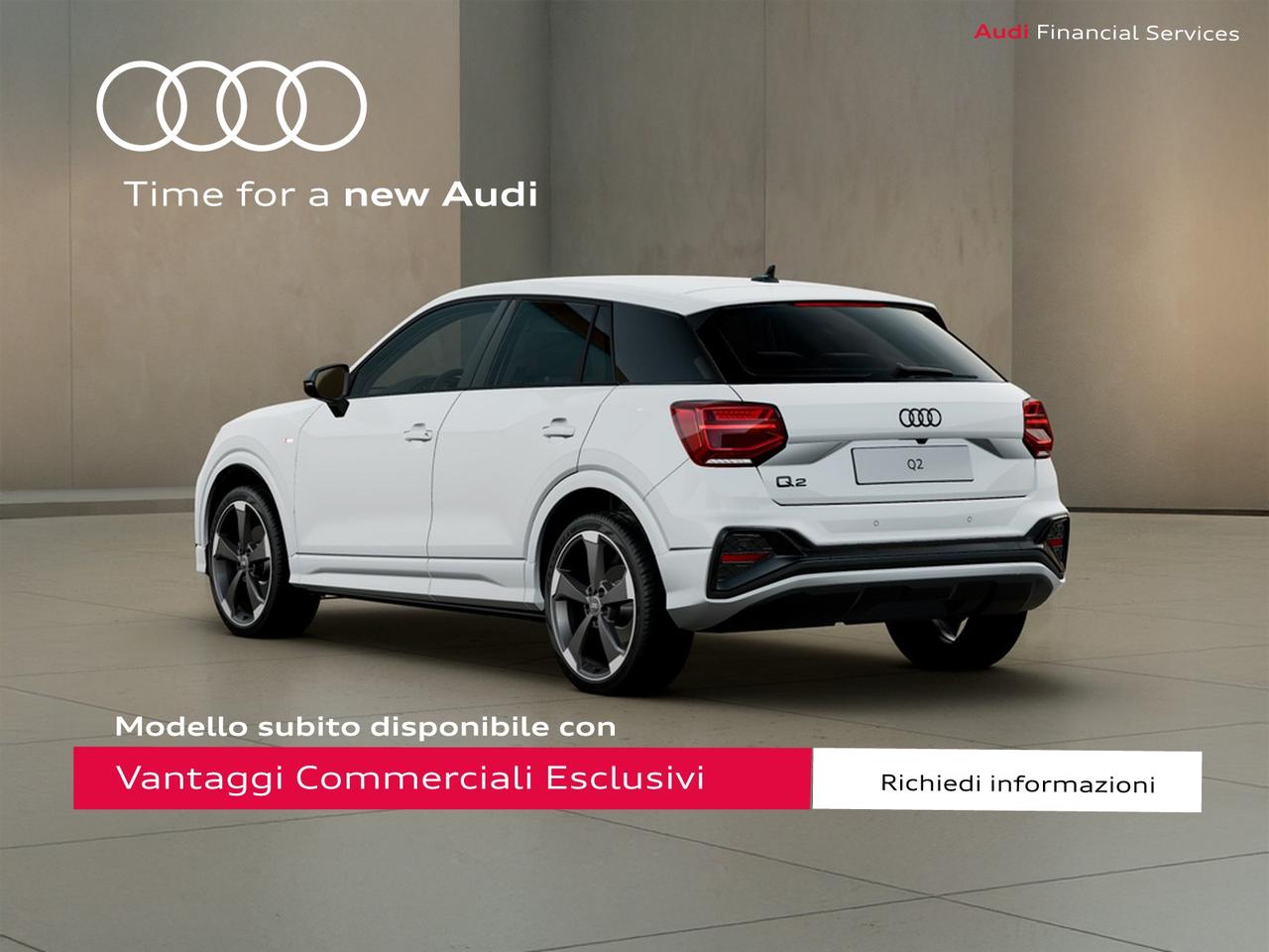 Audi Q2 30 2.0 tdi identity black