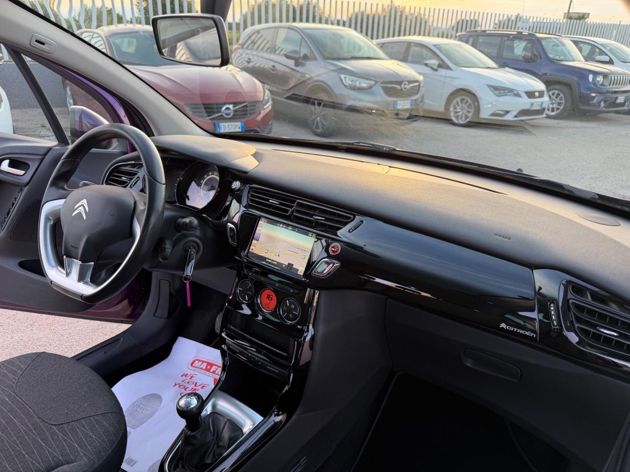 CITROEN C3 1.6 HDI 75 EXLUSIVE FUL LED TETTO MY16