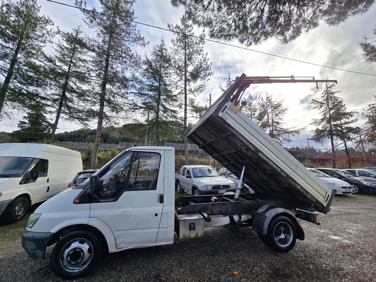 Ford transit ribaltabile e gru