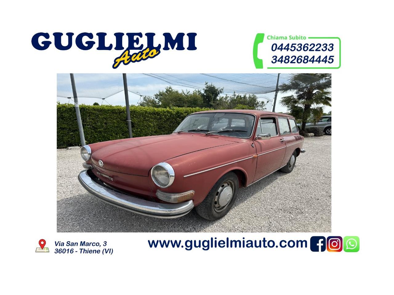 Volkswagen type 3 wagon 1.6 benzina Cambio Automatico