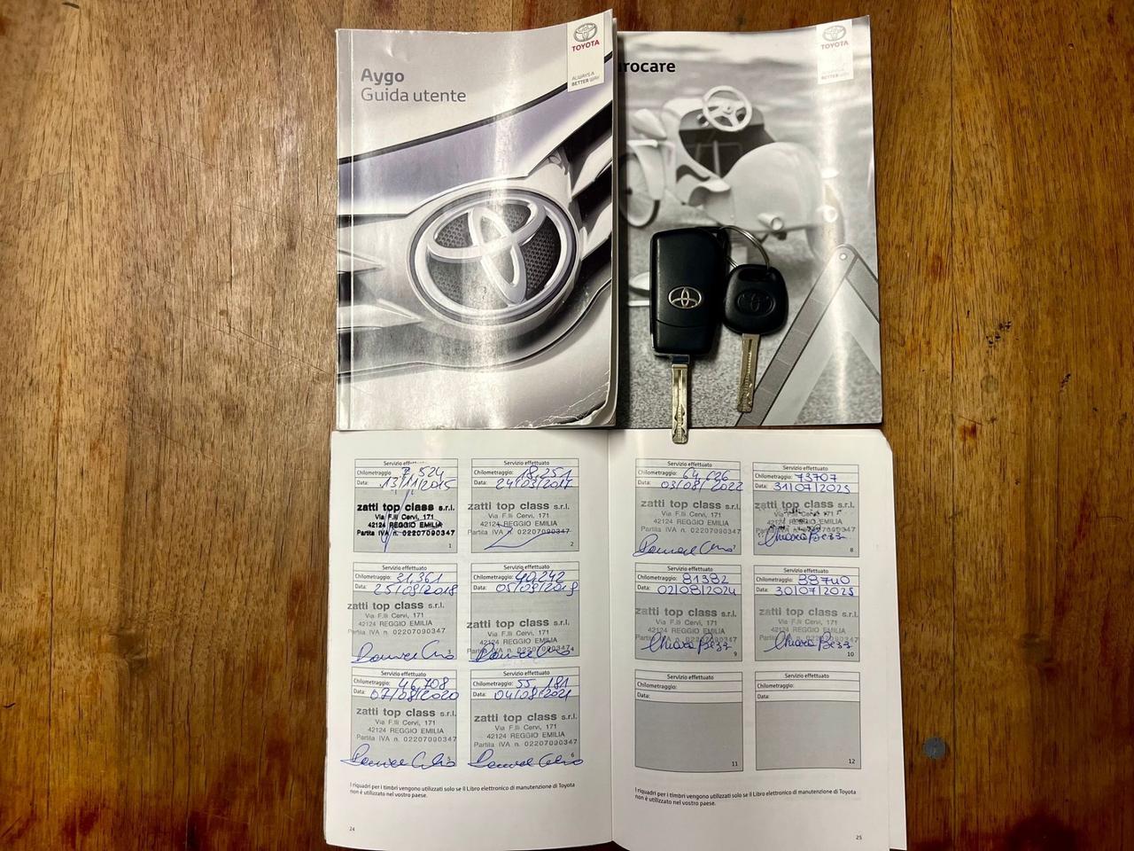 Toyota Aygo 1.0benz 2014 91.000km per neopatentati