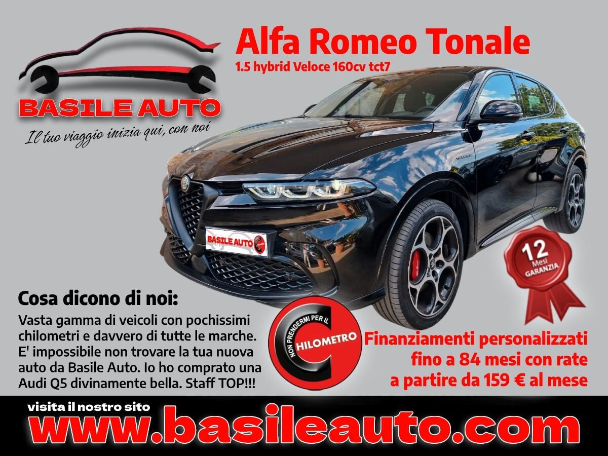 Alfa Romeo Tonale 1.5 160 CV MHEV TCT7 Veloce