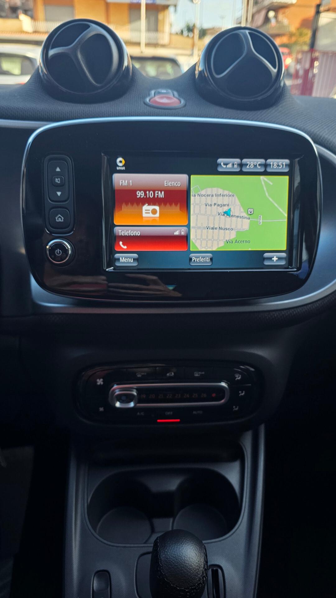 Smart ForFour 90 0.9 Turbo twinamic Passion UNIPRO NAV ANDROID TAGL UF