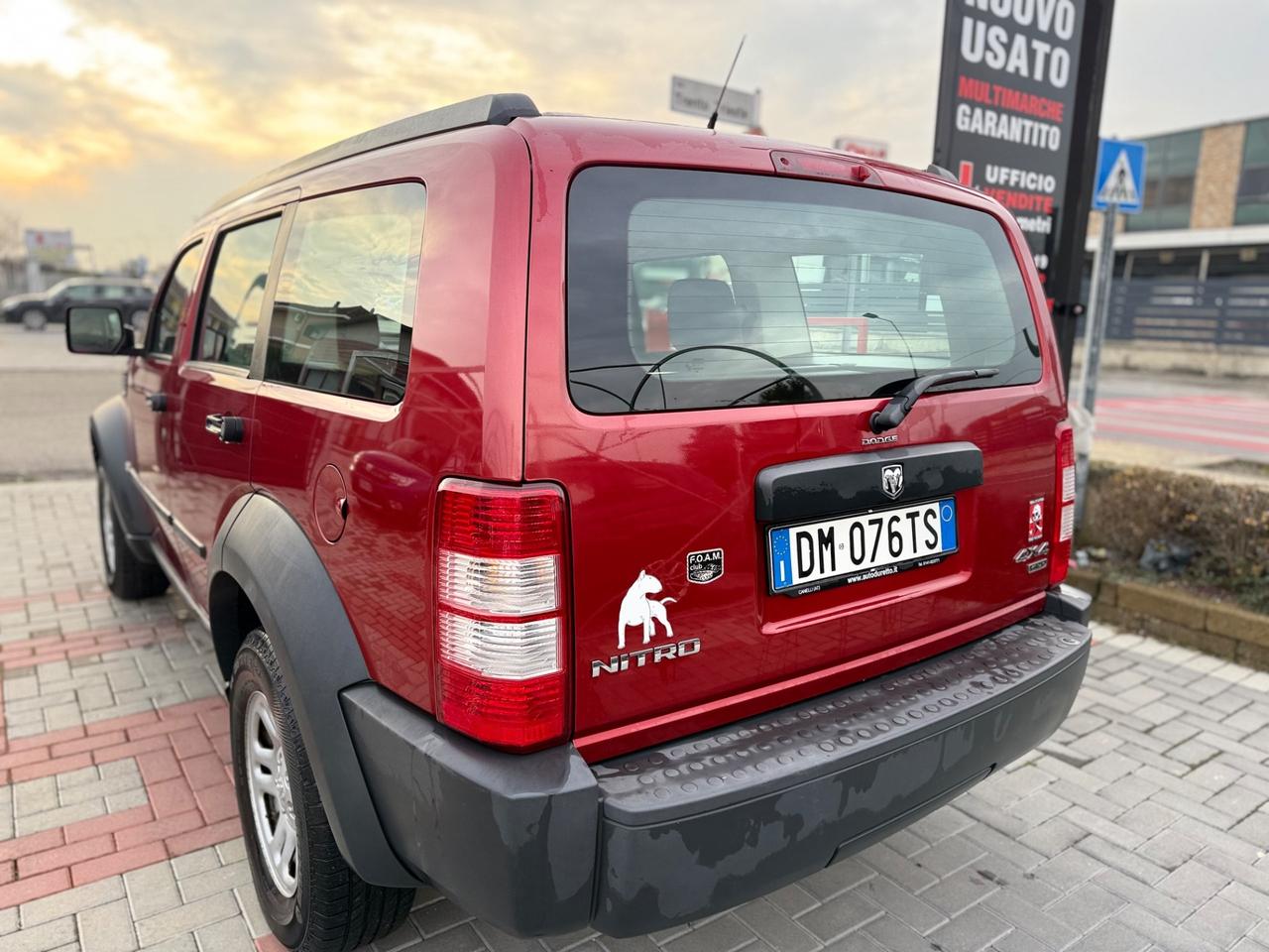 Dodge Nitro 2.8 CRD DPF SXT 4WD UNICO PROPRIETARIO