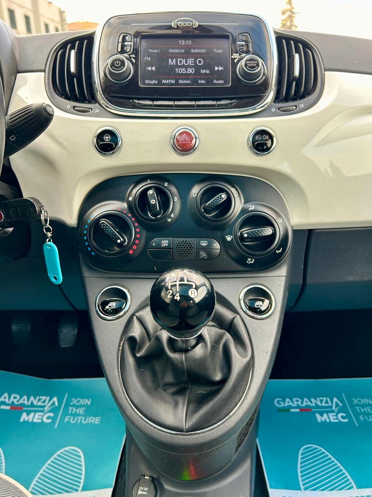 Fiat 500 1.2 EasyPower Lounge - OK NEOPATENTATO