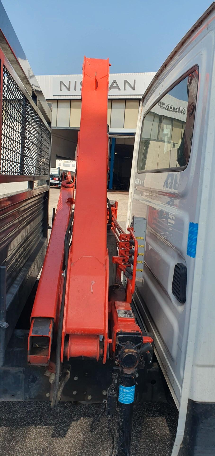 Iveco Daily C 14 cassone ribaltabile e gru Fassi