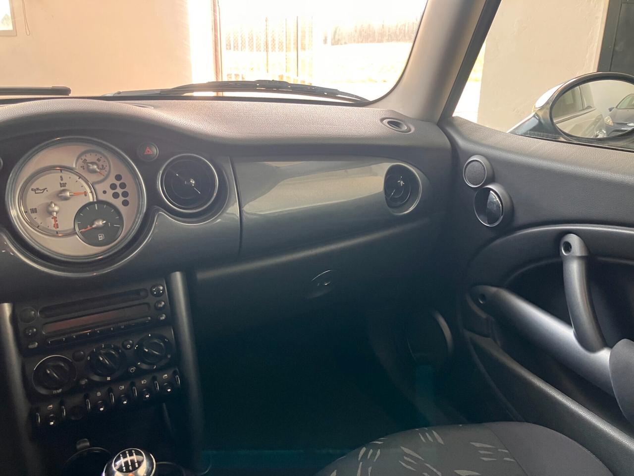 Mini 1.6 One, 90cv, NEOPATENTATI, GIA' VENTENNALE