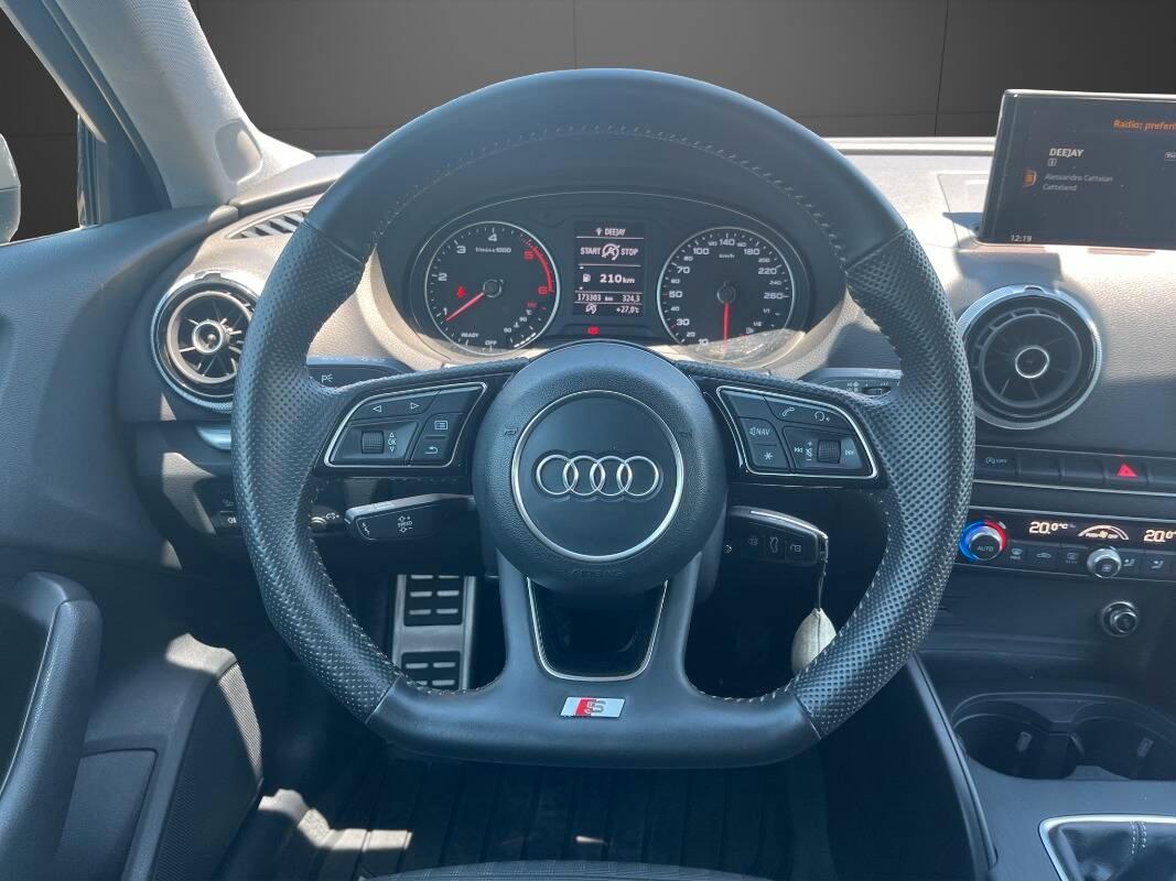 Audi A3 2.0 tdi 150cv E6 - GANCIO TRAINO