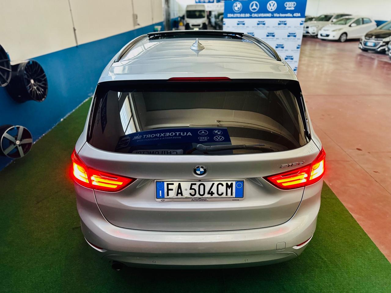 BmwSerie2Gran Tourer 218d/7posti/automatic/euro6