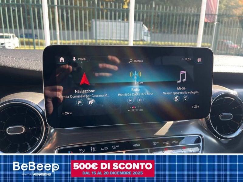 Mercedes-Benz Classe V V LONG 300 D EXCLUSIVE 4MATIC AUTO