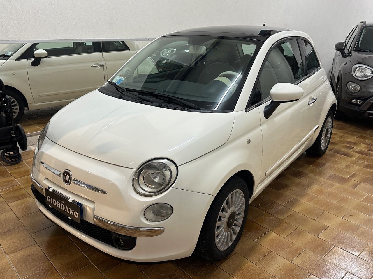 Fiat 500 1.3 Multijet 16V 75 CV Lounge panoramica