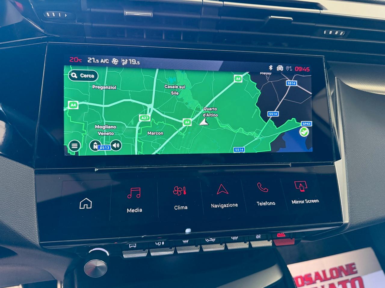 Peugeot 308 Hybrid 145 e-DCS6 SW GT 2025 BIANCO PERLA