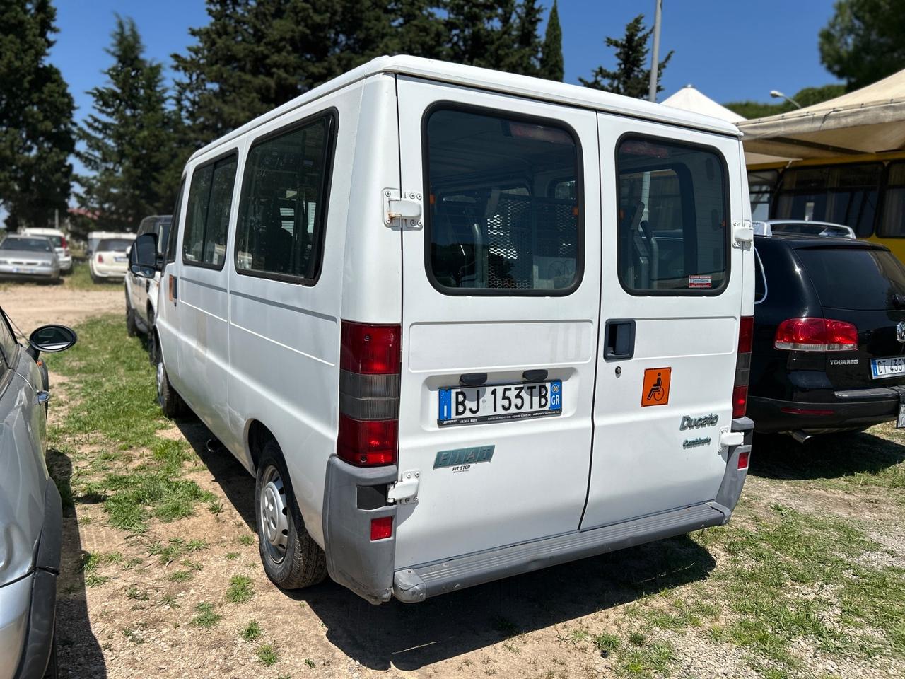 Fiat Ducato 1.9TD*9 POSTI*PEDANA ELEVATRICE DISABILI*
