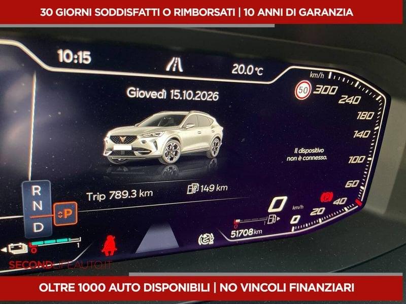 CUPRA Formentor 1.4 e-hybrid 204cv dsg
