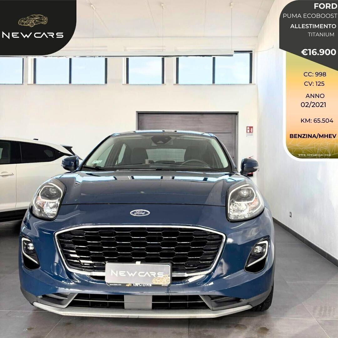 Ford Puma 1.0 EcoBoost Hybrid 125 CV S&S Titanium