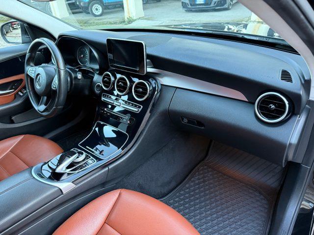 MERCEDES-BENZ C 220 d S.W. Auto Exclusive INTERNO PELLE