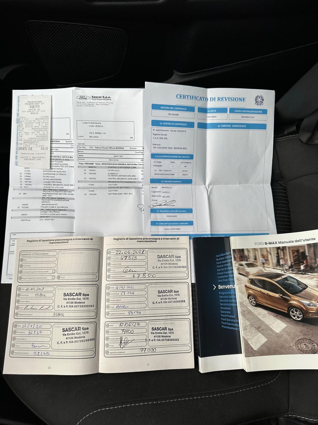 Ford B-Max 1.5 TDCi 75 CV Business Titanium