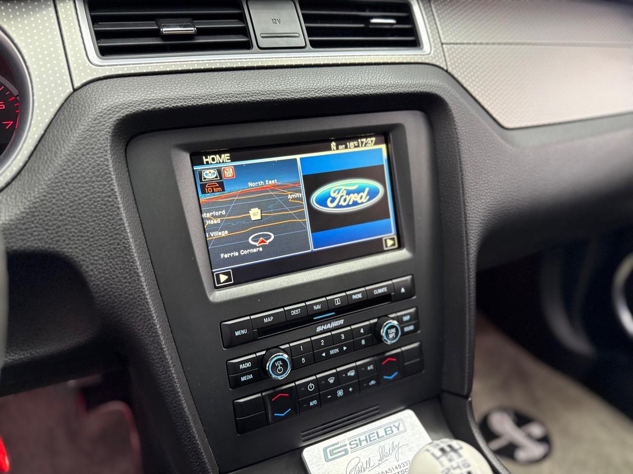 Mustang SHELBY GT 500 SVT MANUALE