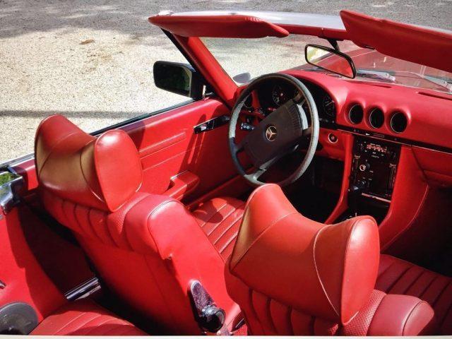 MERCEDES-BENZ SL 450 SL 450 c CABRIO V8 R107 + hard top CRS ASI
