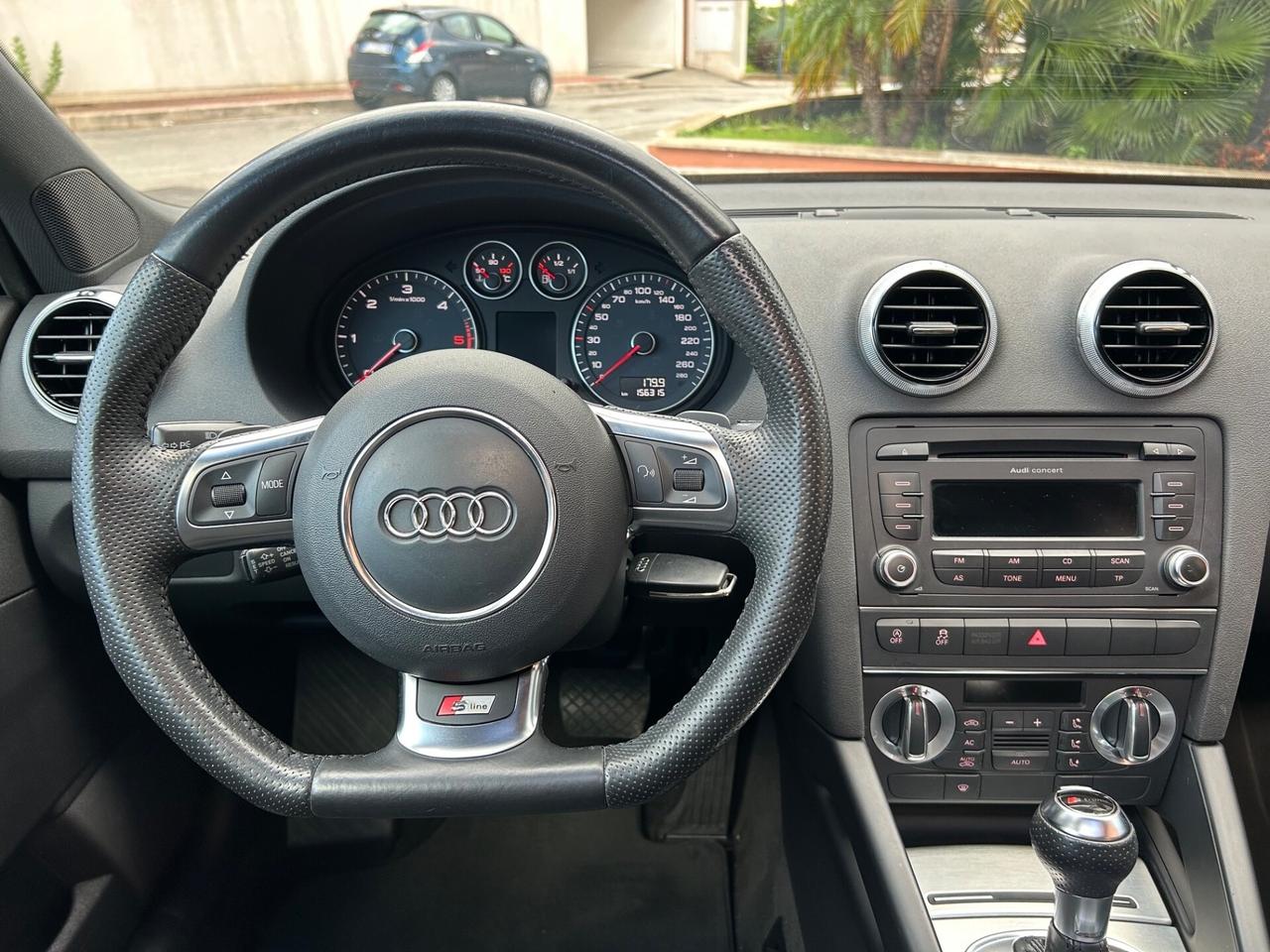Audi A3 SPB 1.6 TDI Sline tagliandi ufficiali
