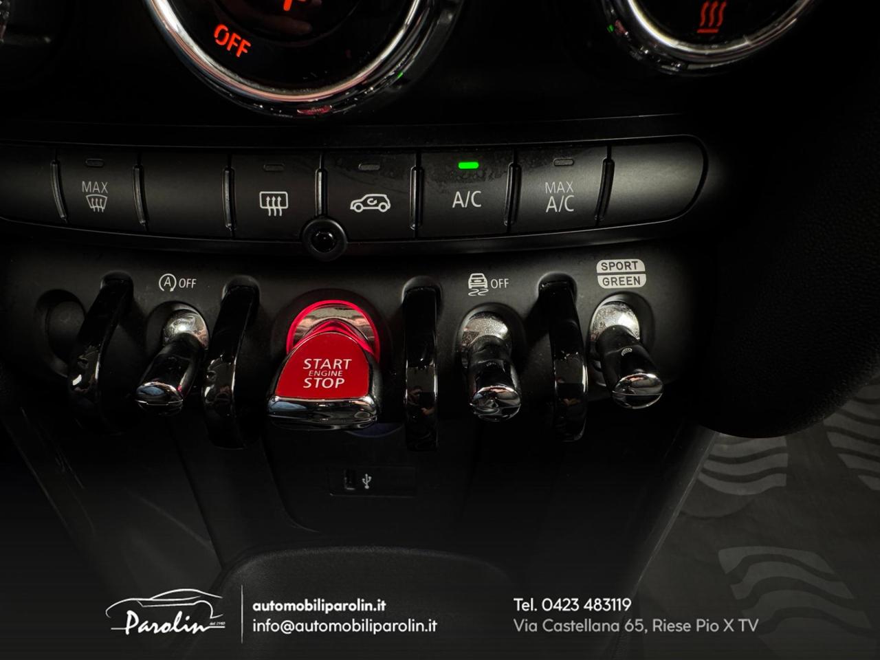 Mini Mini 5 Porte Mini 5p 1.5 Cooper D LED-Pack Luci-Tagliandi ufficiali