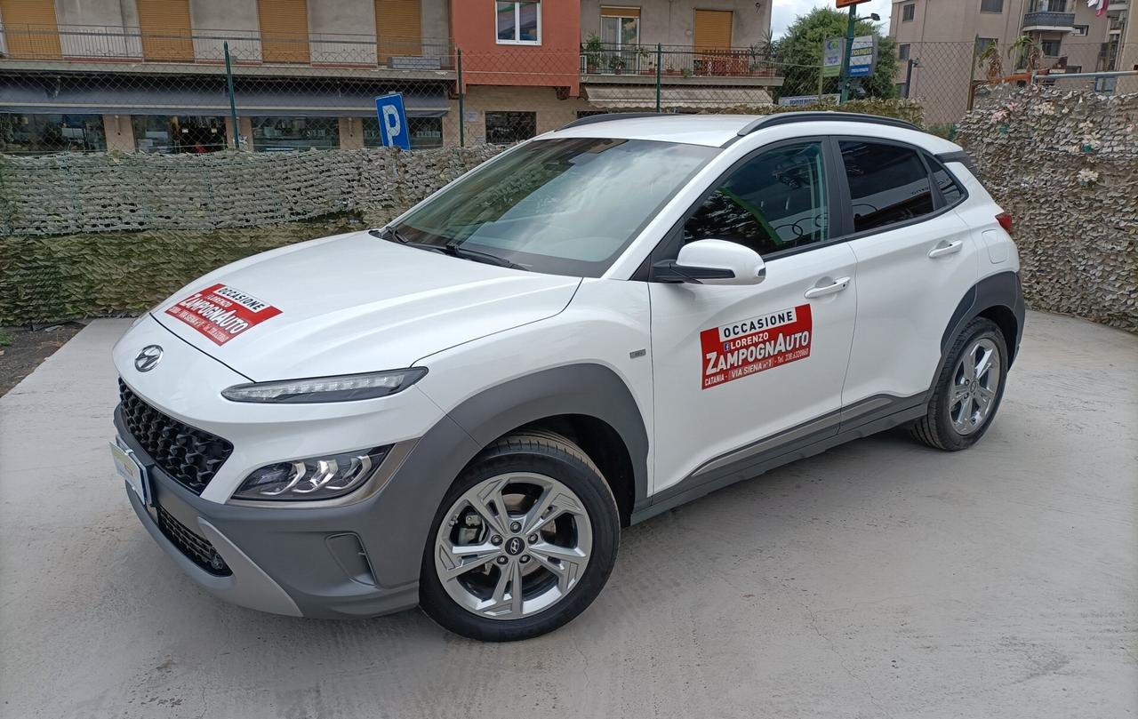 Hyundai Kona 1.6 CRDI Hybrid 48V GASOLIO Elettrica ZAMPOGNAUTO