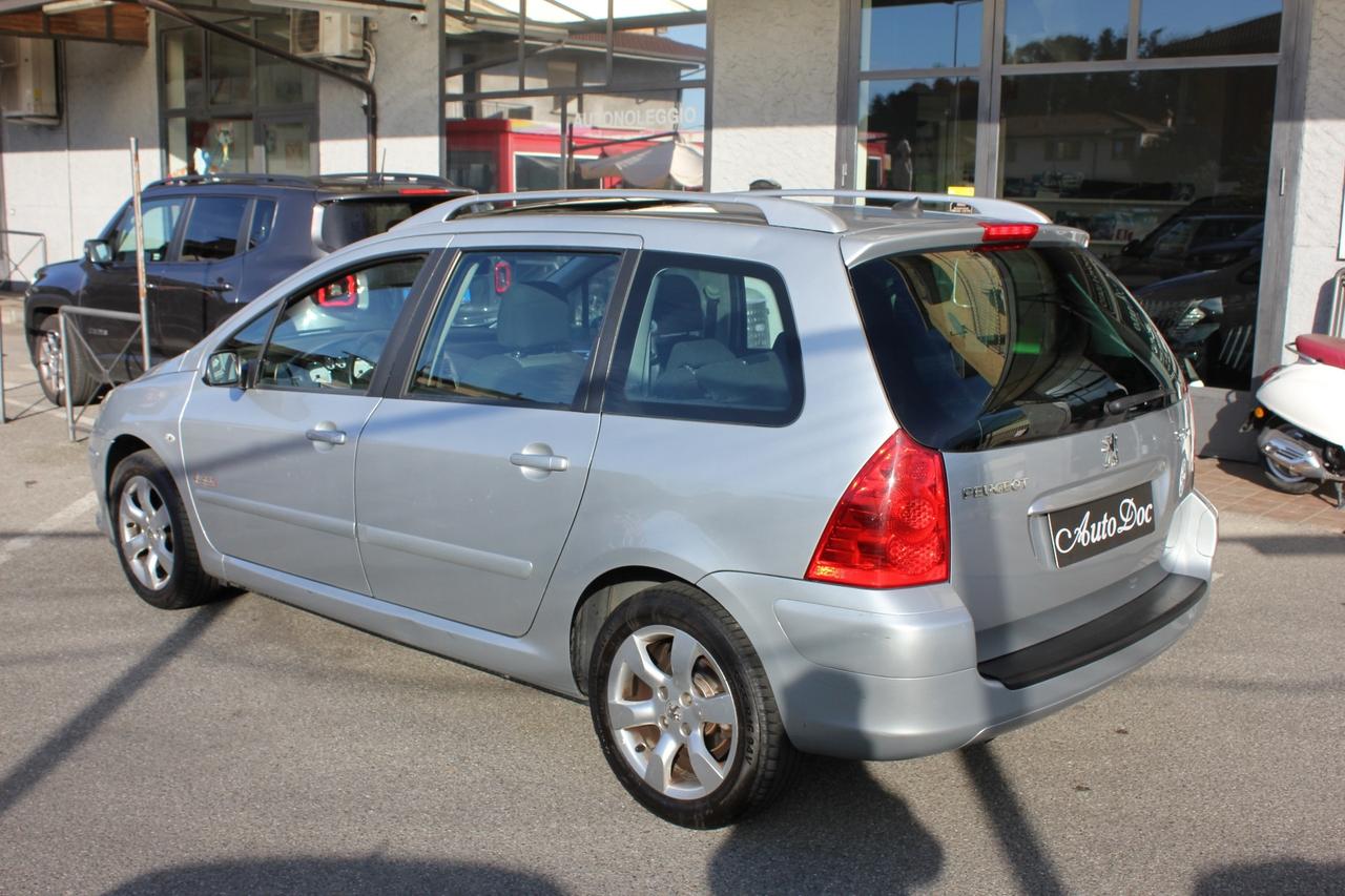 Peugeot 307 1.6 HDi 110CV Station Mix Australian TETTO IN VETRO