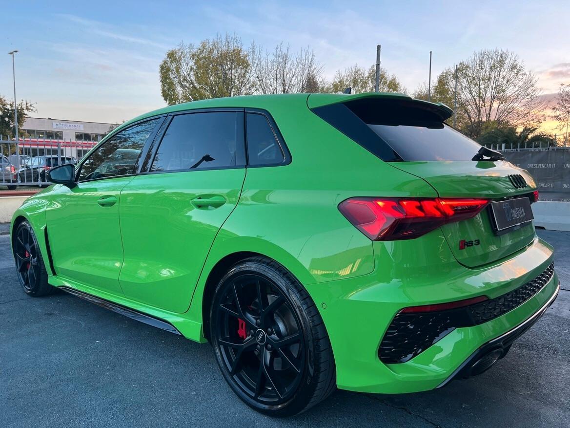 Audi A3 RS 3 SPB TFSI quattro S tronic Freni Carboceramica+Tetto FULL