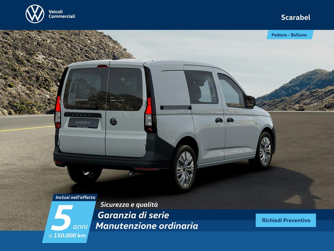 Volkswagen Caddy cargo 2.0 tdi 102cv flexible