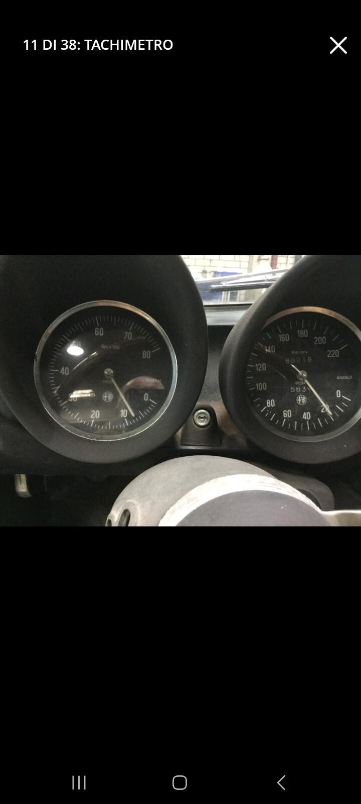 Alfa Romeo Spider 2.0 Veloce da restauro