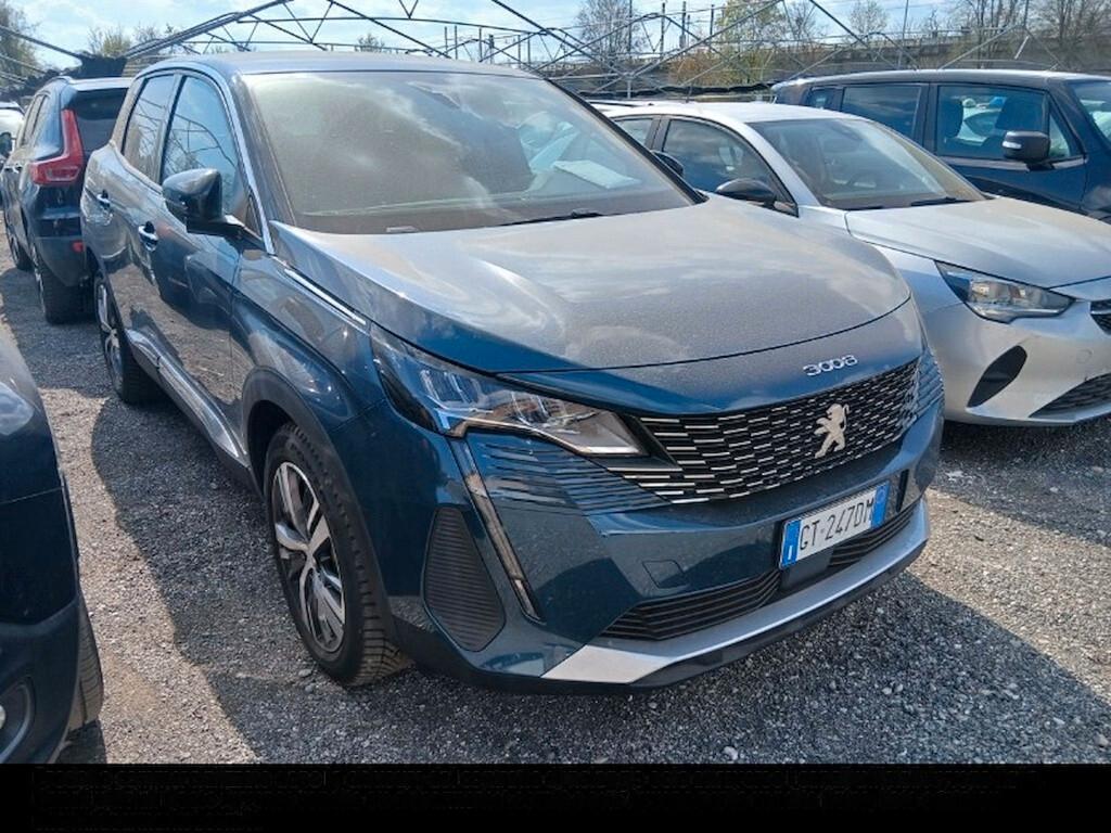 PEUGEOT 3008 1.5 BLUEHDI 131CV EAT8 SeS ALLURE PACK ( FARI LED - I-COCKPIT - CRUISE - NAVI - MIRROR - PDC - TELECAMERA POST. - CERCHI 18 )