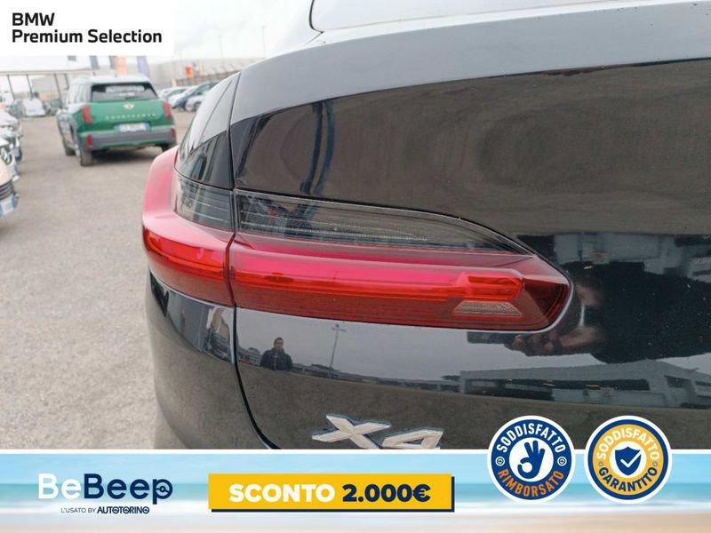 BMW X4 XDRIVE20D MSPORT AUTO MY19