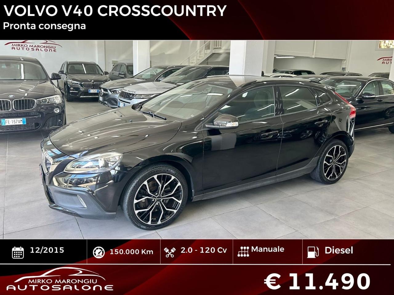 Volvo V40 Cross Country D2 FINANZIABILE