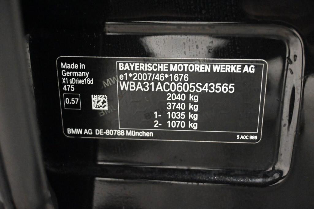 BMW X1 16D 115CV S-DRIVE 6M. BUSINESS ADVANTAGE ( FARI LED - HEAD-UP DISPLAY - AMBIENT LIGHTS - NAVI - PARK ASSISTANT - PELLE - TELECAMERA POST. )