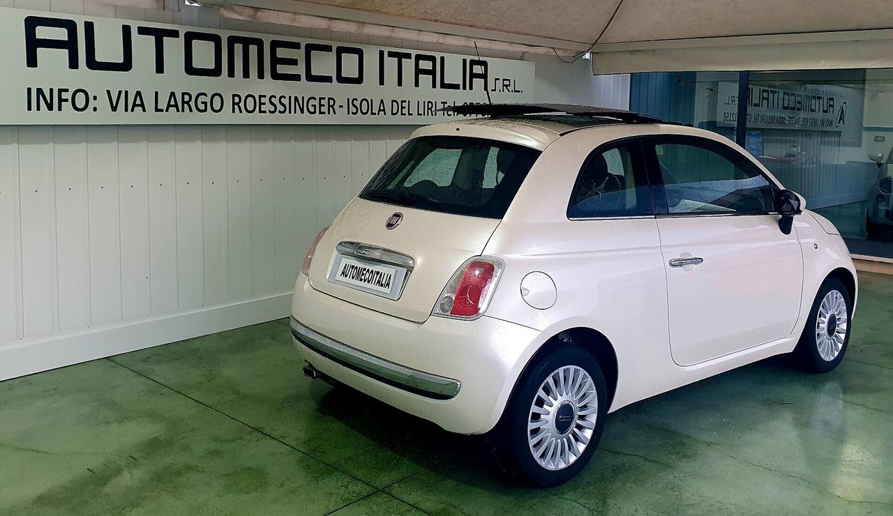 Fiat 500 1.2 BENZ TETTO APRIBILE - 2008 - KM 133.000