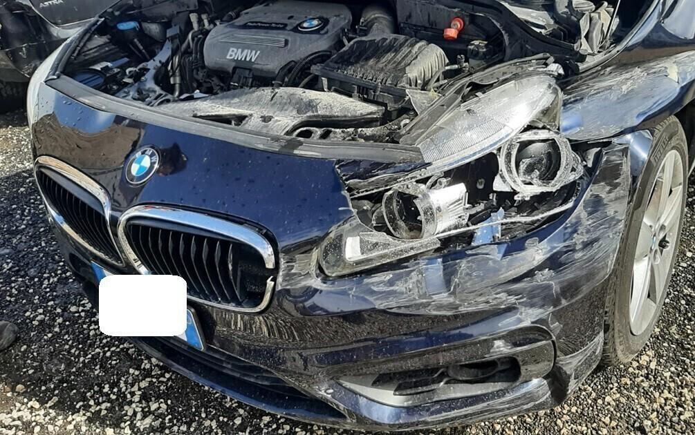 Bmw Serie 216d Active Tourer 2017 incidentata