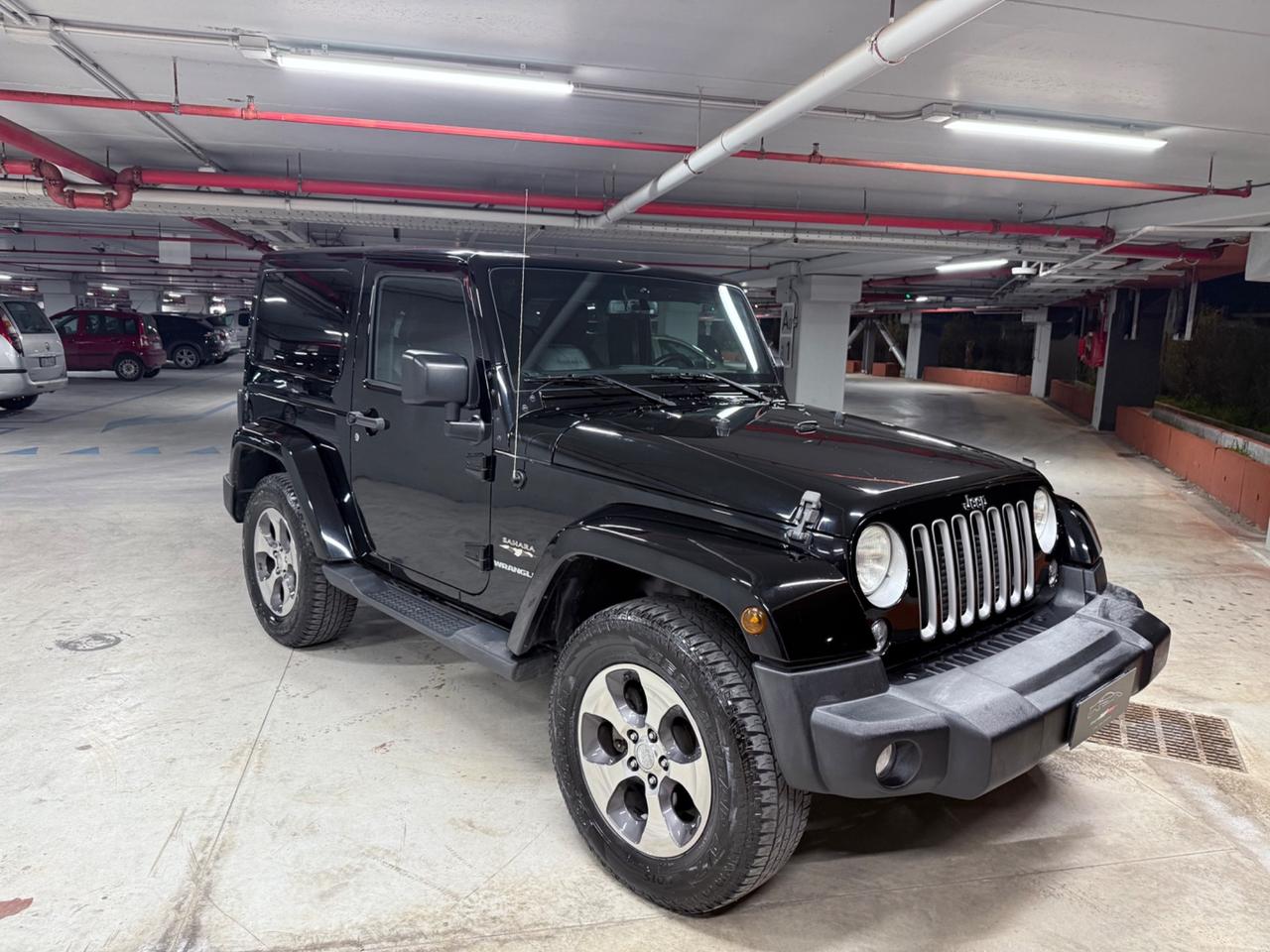 Jeep Wrangler 2.8 CRD 200cv Sahara - GANCIO TRAINO