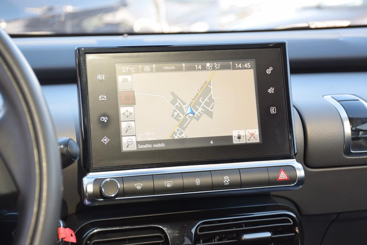 Citroen C4 Cactus AUTOCARRO CON POSTI E IVA DETR. 1.6HDi 100CV Shine TETTO NAVI SENSORI CRUISE