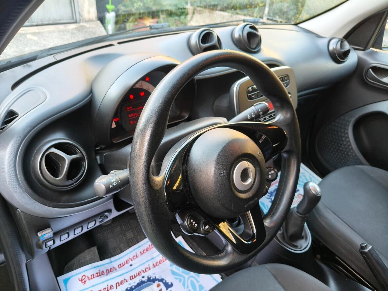 Smart ForFour 5 PORTE 1000 GPL FULL OPT 2017