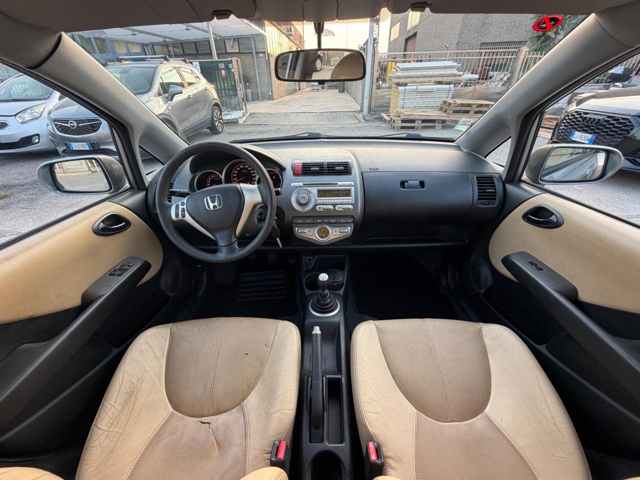 HONDA JAZZ 1.4 BENZINA EURO4 PELLE BEIGE CLIMA